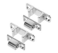 Homoyoyo 4pièces Loquets De Réparation Métalliques Pour Hotte De Cuisinière Fixation Pour Panneaux De Verre Remplacement Facile à Installer