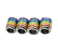 Homoyoyo 4pièces Pendentif Arc-ciel Acier Bijoux Lgbt Chic Et Élégants Sans Chaîne Pour La