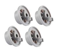Homoyoyo 4pièces Roues De Remplacement Pour Support De Lave-vaisselle Accessoires Compatibles Avec Roulettes De Rack Inférieur Pour Vaisselle