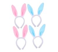 Homoyoyo 4pièces Serre-tête Oreilles De Lapin Décoratif Pour Garçon Fille Pour Pâques Et Cosplay