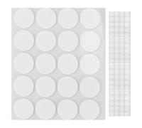 Homoyoyo 5 feuilles Autocollants Adhésifs pour Mèches de Bougie de Pastilles Mousse Auto Adhésives Diamètre pour Stabiliser Vos Bougies et Optimiser Vos Créations
