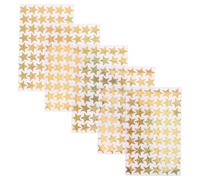 Homoyoyo 5 feuilles Autocollants de Récompense Étoilés pour Garçon Fille Lot Petits Autocollants Scintillants pour Encourager Comportements Positifs Classe et la Motivation des Élèves