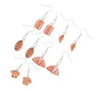 Homoyoyo 5 Paires Pendentifs Simulés de Gâteau et Bijoux Ludiques et Esthétiques pour Filles et Femmes pour Fêtes