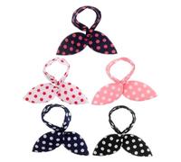 Homoyoyo 5 Pièces Accessoires Cheveux Chignon French Dot Twist Outil Coiffure Élégant et Filles avec Points Colorés pour Raffinées