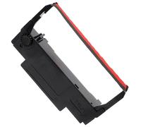 Homoyoyo 5 pièces Boîte à Ruban Encre Compatible pour Imprimante Support Portable Multifonction pour Accessoires Impression Noir et Rouge