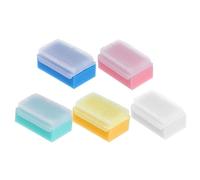 Homoyoyo 5 pièces Brosse Bain Garçon Fille Éponge Douce Massage Corps Pastel pour et Prematurés Nettoyage Facile et Stimulation Sensorielle