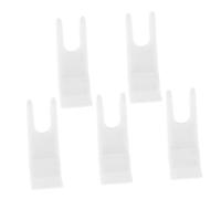 Homoyoyo 5 pièces Clip Plastique pour Lampe de Poche Support Mural pour Lampe Urgence Fixation Légère pour Torches Éclairage Évacuation Adapté Au Camping et Préparations Cas de Panne