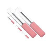 Homoyoyo 5 Pièces Eyeliner Tubes Transparent Refillable Bottles with Brush Portable Small Containers for Travel and Makeup Touch Up