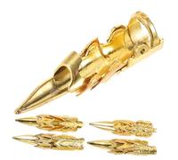 Homoyoyo 5 Pièces Finger Protectors Claw Rings Halloween Costume Accessories for Women and Material Fun Party Decor