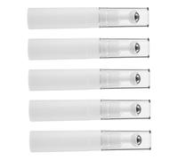 Homoyoyo 5 pièces Flacons Roll Rechargeables pour Huiles Essentielles Applicateur Rollerball pour Yeux Hydratante Cosmétique Vide Portable pour Voyage Bureau et Maison