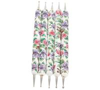 Homoyoyo 5 Pièces Instrument Nail Art Outil Pour Ongles Outils De Dessin Pour Manucure Instruments à Pointiller Pour Ongles Fournitures De Manucure Pour Nail Art