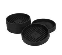 Homoyoyo 5 pièces Lot de Soucoupes pour Pots de Fleurs Rondes Plastique Épais Plateau de Récupération Eau pour Plantes Extérieur Base Antidérapante pour Protéger Sols et Surfaces