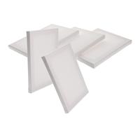 Homoyoyo 5 pièces Lot de Toiles à Peindre Coton et Lin Cadre Pré-étiré Résistantes et Adaptées Aux Peintures Acryliques Huile et Aquarelle Format