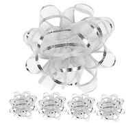 Homoyoyo 5 Pièces Nœuds Décoratifs Organza pour de Nœuds de Noël et Fêtes Décoration pour Boîtes et Événements