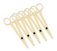 Homoyoyo 5 pièces Pince à Piercing Jetable Outils de Perçage Plastique Pince à Professionnelle pour Homme et Femme Usage Unique et Pratique