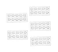 Homoyoyo 5 Pièces porte-oeufs Stockage d'œufs Support d'œufs petit de stockage d'oeufs pour réfrigérateur plateau d'oeufs conteneur de stockage d'oeufs casier à oeufs