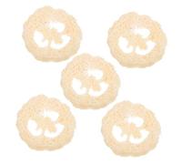 Homoyoyo 5 Pièces Porte-savon Luffa Plateau à Savon Tapis à Savon Ménager Support à Pour Comptoir Récipient à De Rangement