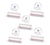 Homoyoyo 5 Pièces Presse-dentifrice Manuel Extrudeuse Lot Blanc Multifonction Pour Dentifrice Et Cosmétiques
