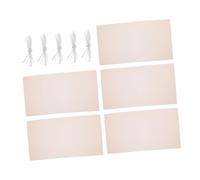 Homoyoyo 5 Pièces Stretchy Protective Inner Net for Secure Doll Hair Styling Soft Fabric Liner for Reborn Ball-Jointed Dolls DIY Wig Making Accessory