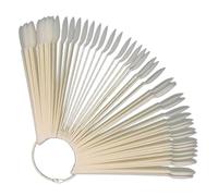 Homoyoyo 50 Pcs Échantillons De Vernis à Ongles - Bâtons De Présentation Pour Nail Art - Pratiques Et Polyvalents Idéaux Pour Manucure Et Conseils De Beauté