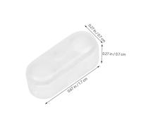 Homoyoyo 50 pièces Connecteurs de Chaîne à Billes Transparents Clips de Remplacement pour Stores Verticaux et Stores Romains Faciles à Installer et Réutilisables Compatibles avec Toutes