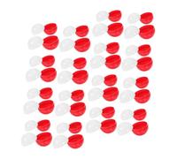 Homoyoyo 50 pièces Lot de Vides Rondes pour Distributeurs de Jouets et Bonbons Boules Plastique Solides et Réutilisables pour Fêtes de Pâques et Cadeaux Thématiques