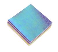 Homoyoyo 50 pièces Papier Origami Coloré Pliables Brillantes pour Bricolage DIY Papier Peint et Peinture Artistique pour Activités Manuelles et Création Art
