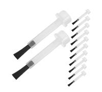 Homoyoyo 50 pièces Pinceaux de Rechange pour Vernis Semi-Permanent Brosse Souple pour Manucure et Extensions Accessoires Nail Art Multifonctions pour Salon et Usage Personnel