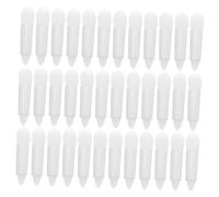 Homoyoyo 50 Pièces Silicone Lip And Eyeshadow Brush Set Transparent Dual Ended Professional Makeup Tools For Precise Lip Mask Application And Glitter Eye Shadow