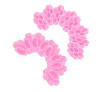 Homoyoyo 500 Pièces Flower Shape Lash Glue Cups Eyelash Extension Glue Holder Tray For Organized Lash Grafting