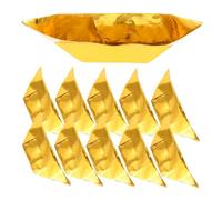 Homoyoyo 500 Pièces Ingot Papier Artisanaux pour Cérémonies Chinoises Dorés Papier pour Offrandes et Rituels Traditionnels Fournitures de à Usage