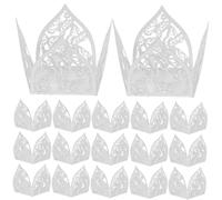 Homoyoyo 50pièces Boîtes à Bonbons Papier Chocolaté Caissettes à Pâtisserie Pour Truffes De Cupcakes Dessert Convient Pour Et Mariages