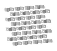 Homoyoyo 50pièces Clips De Fixation z Pour Encadrement De Photos Lot De Accessoires Pratiques Pour Fixation De Plaques Arrière Sur Tableaux Pour Bureau Et Étagères