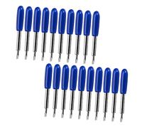 Homoyoyo 50pièces Lames De Rechange pour Traceur Vinyle Outils De Découpe pour Lettres Lames Au Tungstène pour Matériaux Divers