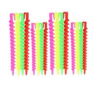 Homoyoyo 52 Pièces Big And Small Spiral Hair Perm Rods Set Plastic Tight Curl Rollers For Cold Perms Gentle Damage Hair Styling Home And Salon Use