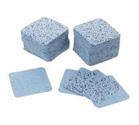 Homoyoyo 540 Pièces Lingettes Ongles pour Vernis Gel et Colle Pads Absorbants pour Embouts de Flacons Pince à Épiler et Extensions de Cils Accessoires Manucure Voyage Bleu Ciel