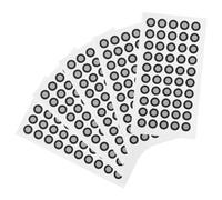 Homoyoyo 5feuilles Marqueurs De Points De Référence Autocollants Réfléchissants Cibles pour Scanner Points De Marquage par Feuille Épaisseur