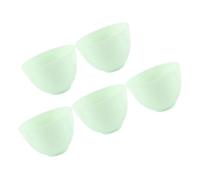 Homoyoyo 5pièces Bol à Masque Silicone Lot De Bols De Mélange Pour Masques Faciaux Pour Fabrication Et Produits De Soins Peau