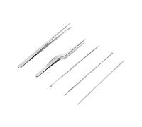 Homoyoyo 5pièces Kit De Nettoyage Oreilles Curette Auriculaire Outil Pour Enlever Le Cérumen Sans Abîmer Le Conduit Auditif