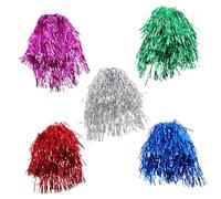 Homoyoyo 5pièces Perruques Disco Colorées Et Lot De Accessoires De Fête Pour Cosplay Déguisement Adultes Perruques Drôles Et Fausses Pour Carnaval