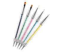 Homoyoyo 5pièces Pinceaux Pour Nail Art Stylos Pour Peinture à Ongles Lot De Pinceaux à Ongles Peinture Dessin