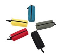 Homoyoyo 5pièces Pochette à Outils Oxford Trousse Utilitaire à Fermeture Éclair Organisateur Compact Et Léger pour Rangement des Articles