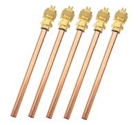 Homoyoyo 5pièces Valves De Service Pour Réfrigérateurs Et Climatisation Kit De Charge De Réfrigérant Avec Valves Unidirectionnelles Et Aiguilles Épaiss