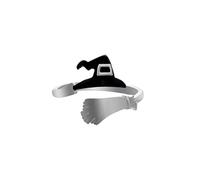 Homoyoyo 6 Pièces Bague Chapeau De Sorcière Gothique Décoration De Doigt Accessoire Faire La Fête Mesdames Bague Femme Décorations Déguisement De Cosplay D'halloween Black