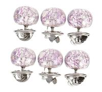Homoyoyo 6 pièces Boutons de Col Décoratifs Invisibles pour Vêtements Épingles à Nourrice Pratiques et Élégantes Accessoires de Mode pour Femmes