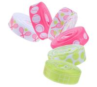 Homoyoyo 6 Pièces Ceinture filetée de tennis ruban d'emballage pratique ruban with baseball Supplies sur thème du softball pour l'artisanat polyester