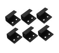 Homoyoyo 6 Pièces crochet de tuile cintre de tuiles muraux cintre de carreaux de céramique support de carrelage mural supports de montage crochets de support miroir Acier inoxydable Noir