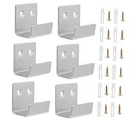 Homoyoyo 6 Pièces Crochet De Tuile Supports De Suspension Supports De Montage Calendrier De Carreaux Support De Carrelage Mural Crochets De Montage Cintres De Tuiles Acier Inoxydable
