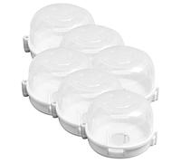 Homoyoyo 6 Pièces De Couvercles De Boutons De Cuisinière - Sécurisez Votre Cuisine Avec Ces Protections De Sécurité Pour Bébé - Couvercles De Boutons Anti Dérapants Pour Four Et Plaque De