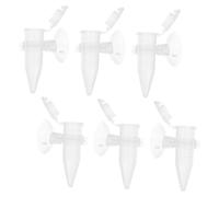 Homoyoyo 6 pièces Distributeur Automatique Nourriture Aquarium Mangeoire Transparente avec Ventouse Tube Alimentaire Plastique pour Crevettes et Poissons Eau Douce et Salée